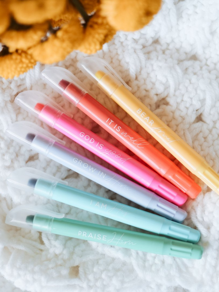 EooUooIP Pastel Highlighters, 24-Pack Dual Tip Sierra Leone - View #5