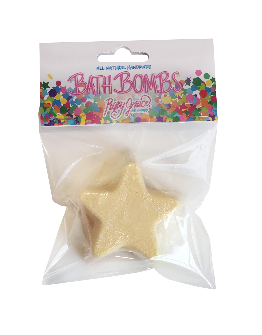 Star Bath Bomb: Pink