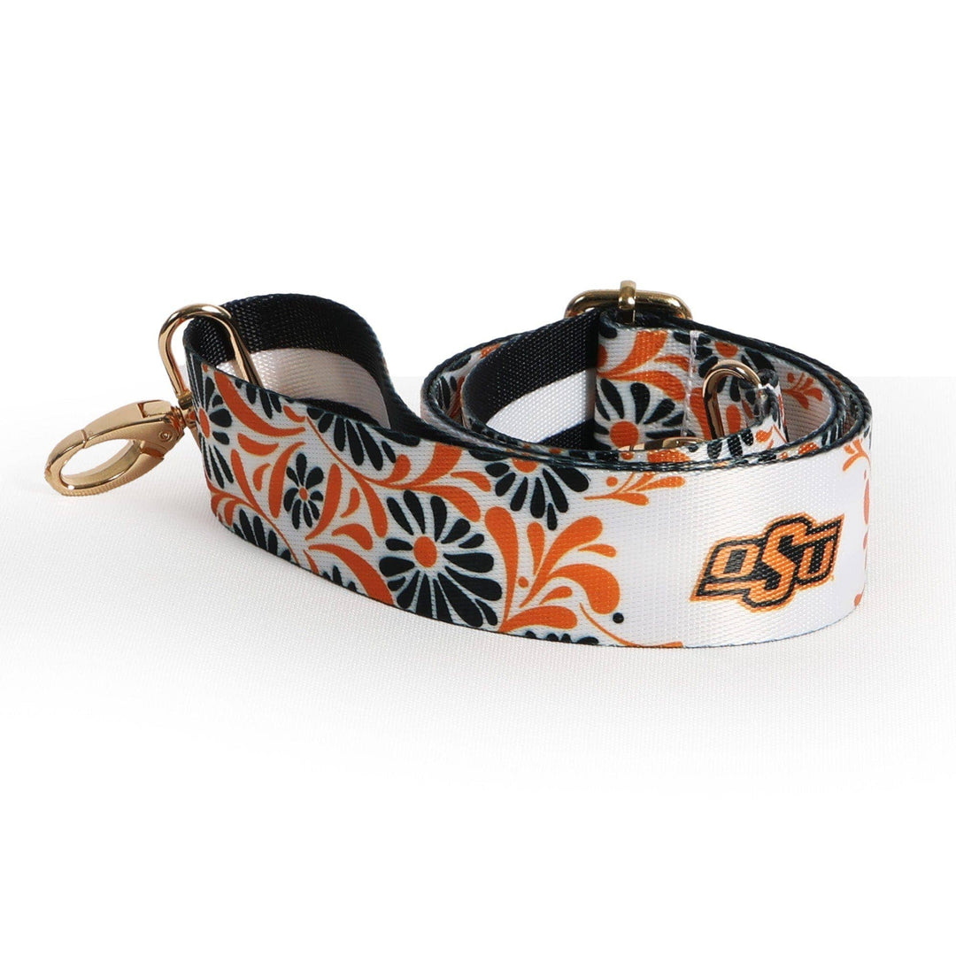 Oklahoma State Cowboys Floral Purse Strap – 1.5"