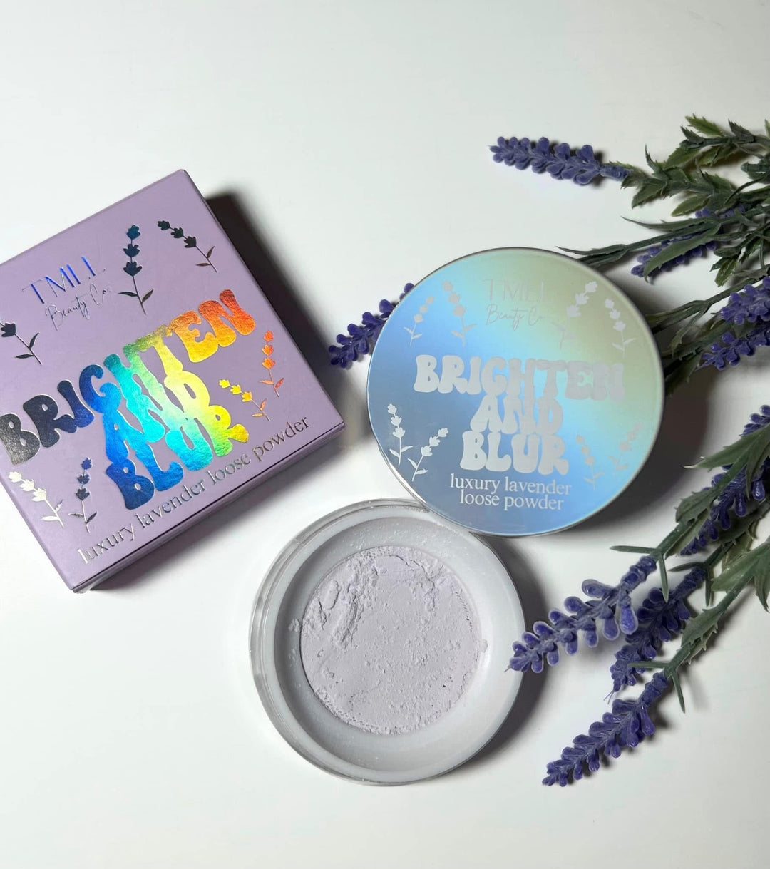 Brighten &amp; Blur Lavender Setting Powder