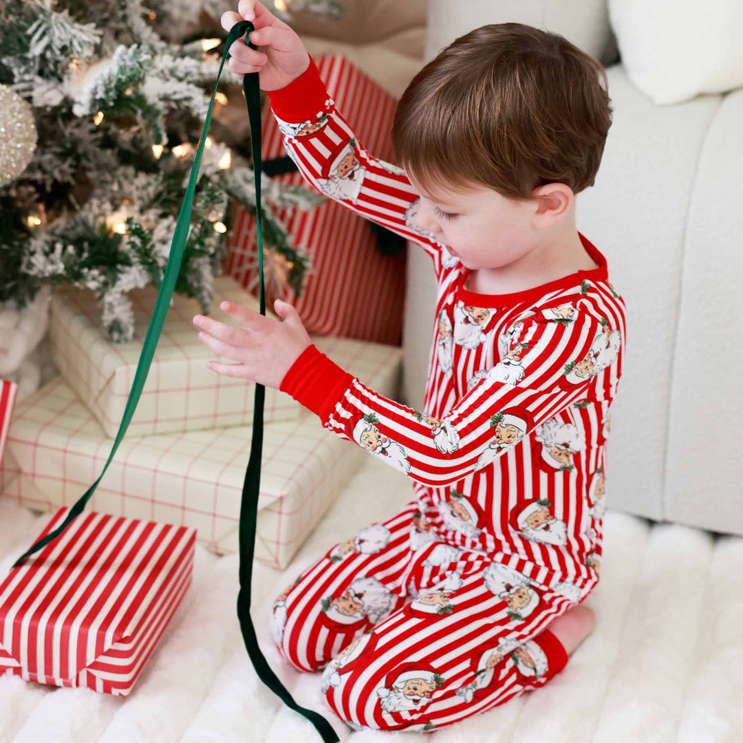 Santa Claus Lane Two Piece Pajama Set