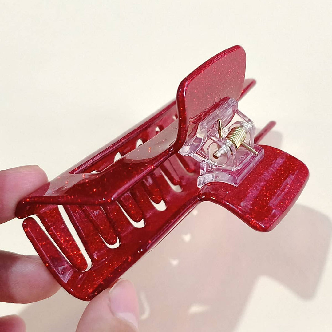 4TH OF JULY RECTANGLE HAIR CLAW CLIPS