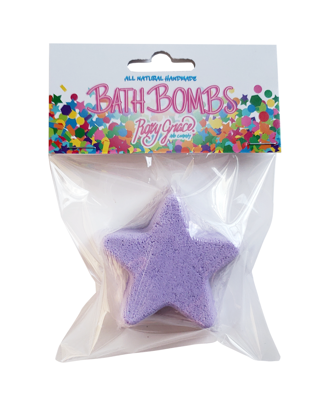 Star Bath Bomb: Pink