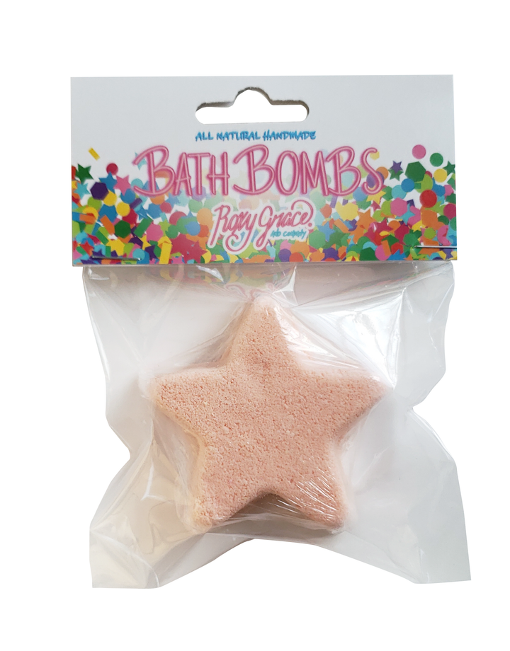 Star Bath Bomb: Pink