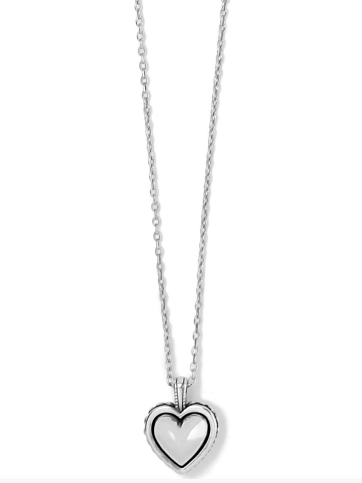 Brighton - Pretty Tough Bold Petite Heart Necklace