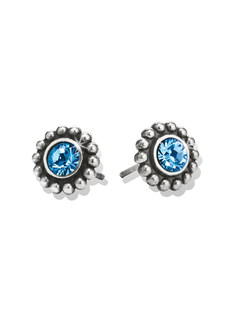 Brighton - Twinkle Light Blue Mini Post Earrings