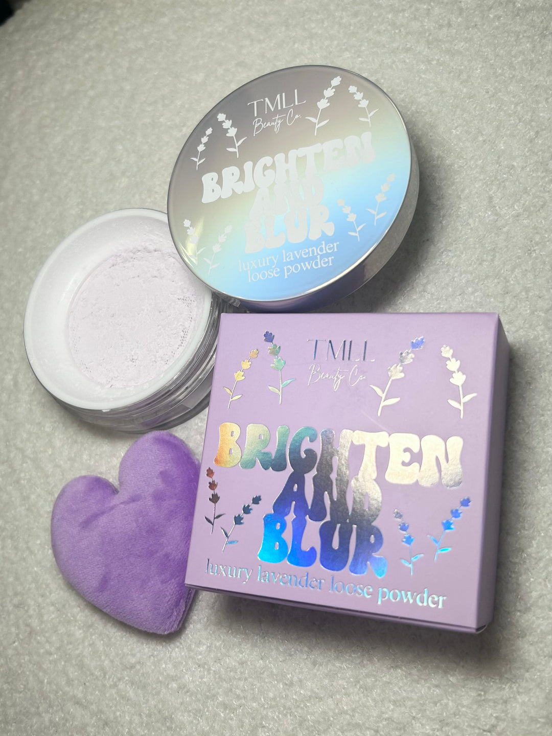 Brighten &amp; Blur Lavender Setting Powder
