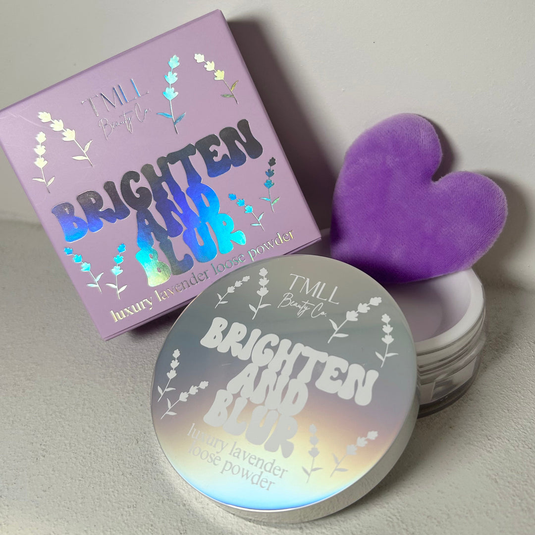 Brighten &amp; Blur Lavender Setting Powder