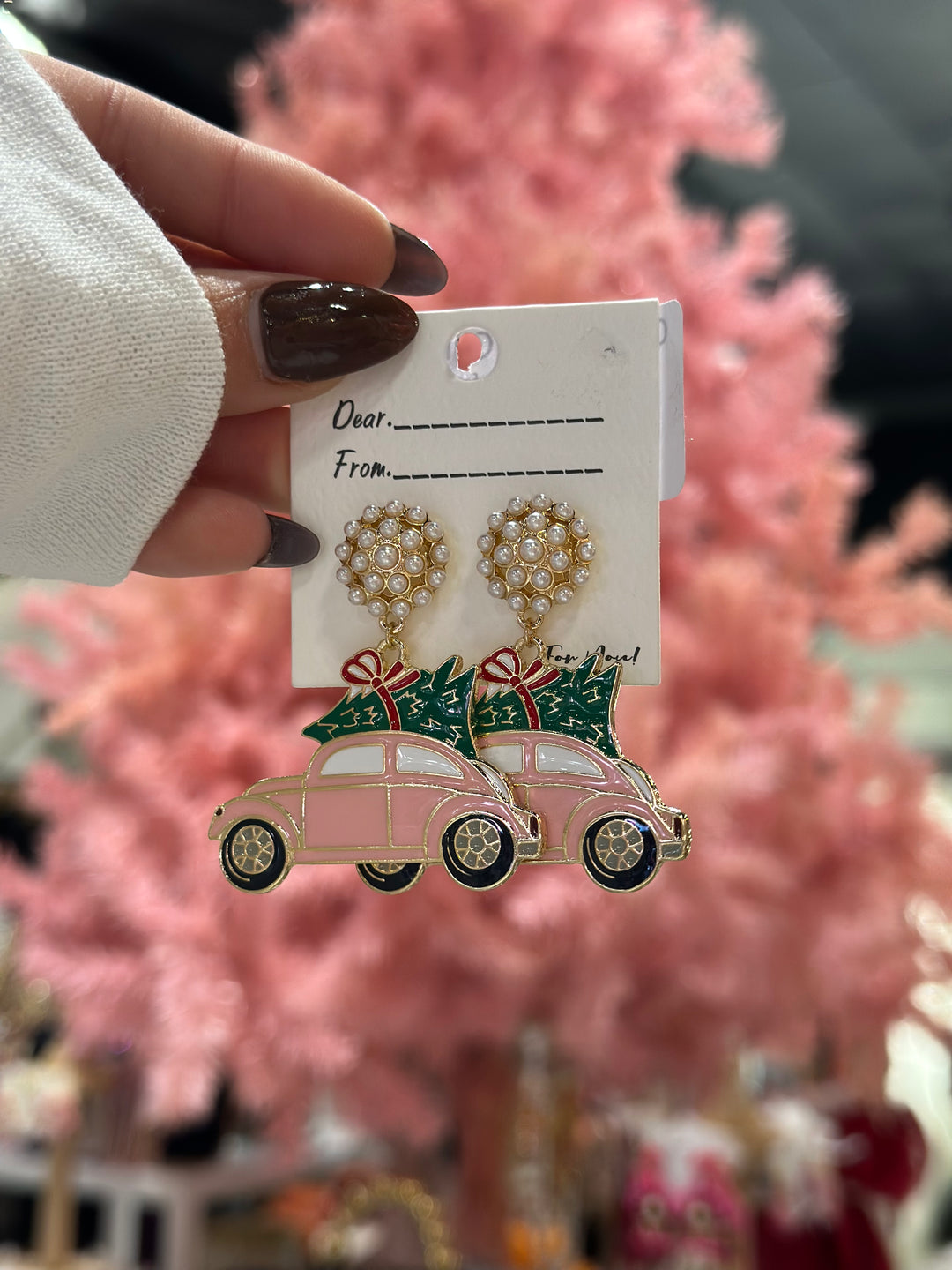 Christmas Car Earring