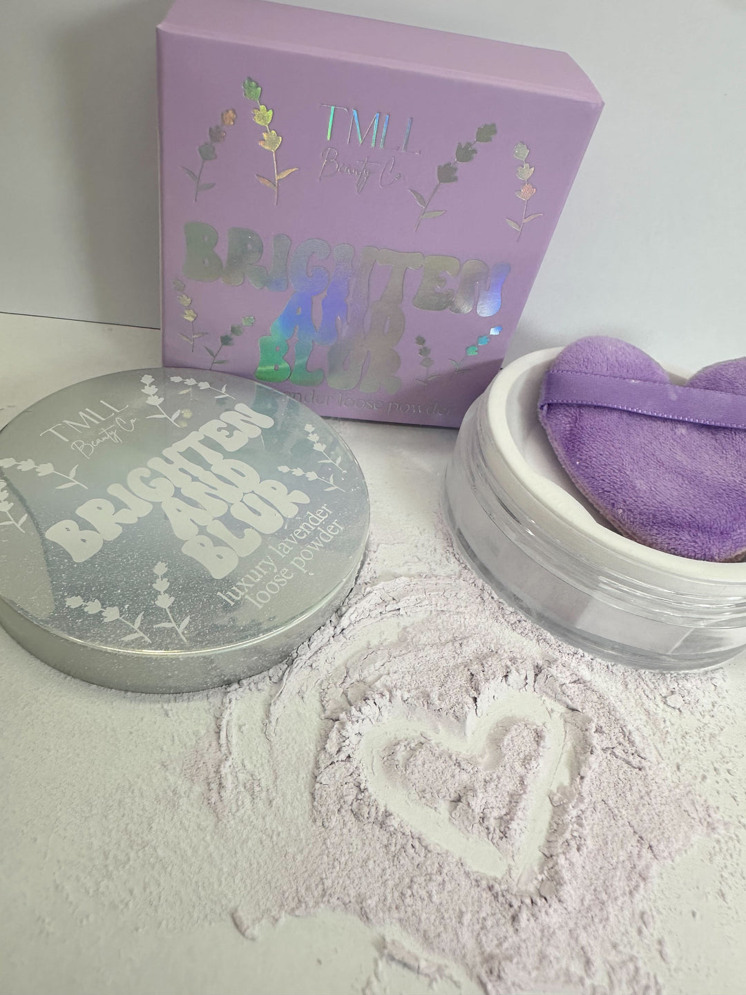 Brighten &amp; Blur Lavender Setting Powder