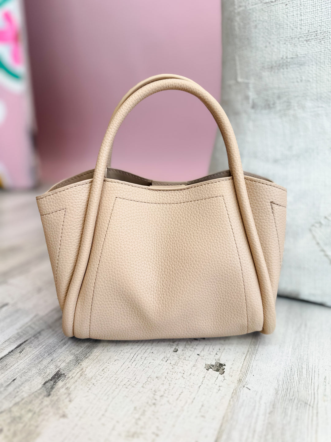 Mini Crossbody - Light Beige
