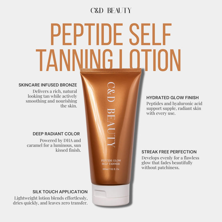 Peptide Self Tanning Lotion