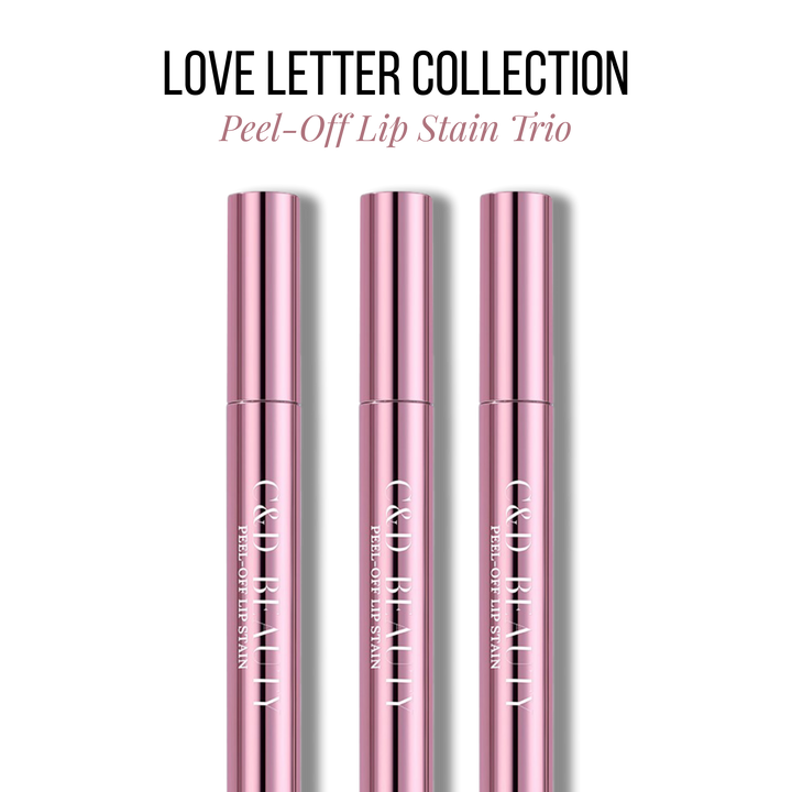 The Love Letter Collection - Peel-Off Lip Stain Trio