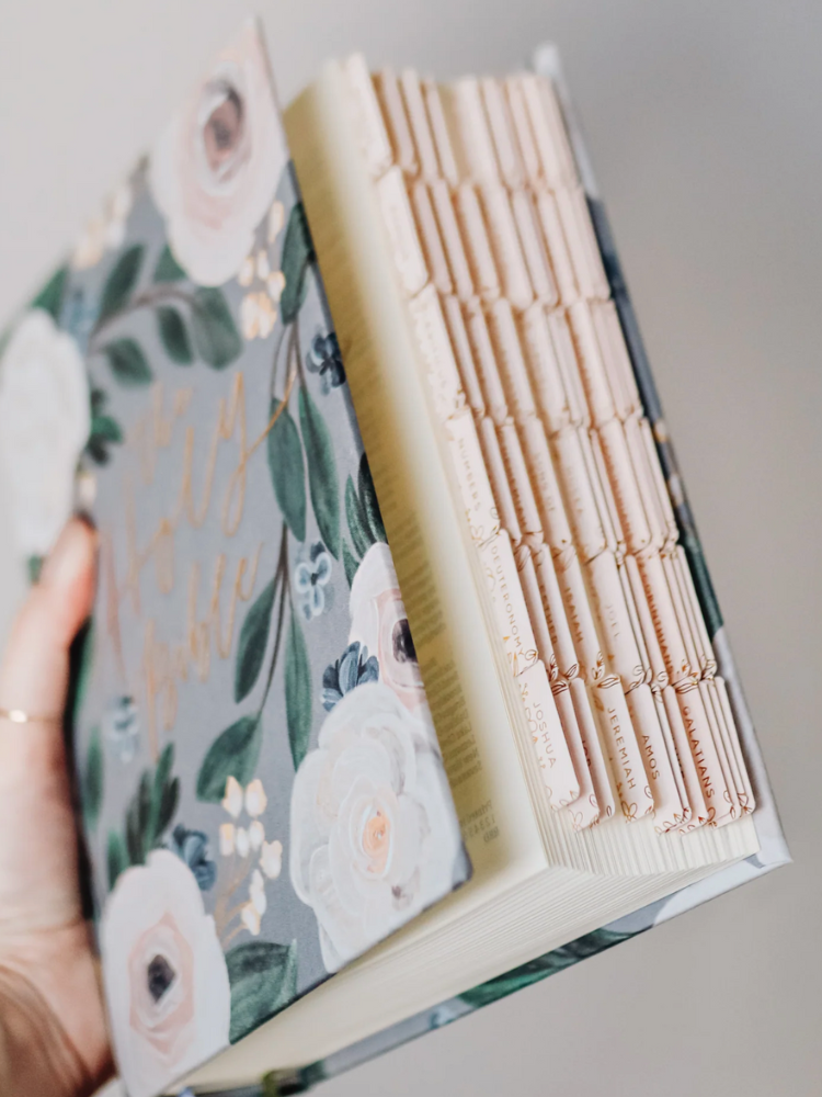 The Daily Grace Gold Foil Bible Tabs - Light Peach