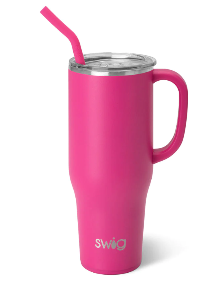 Swig Mega Mug 40oz - Hot Pink