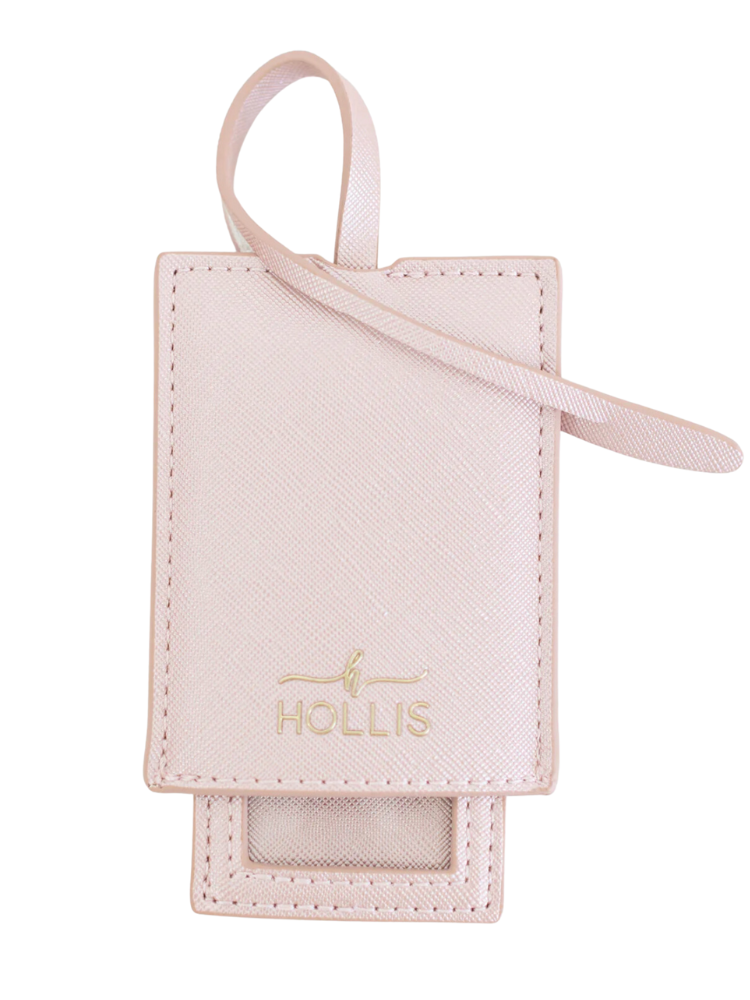 Hollis Luggage Tag - Blush