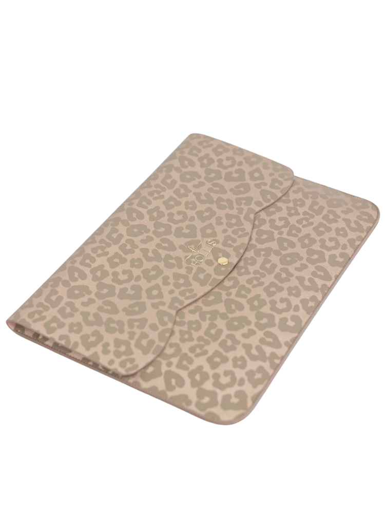 Hollis Lennyn Laptop Sleeve - Leopard