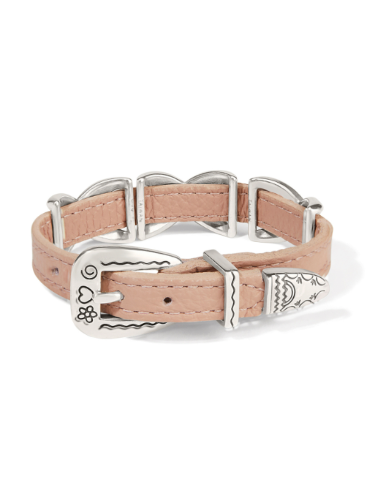 Brighton - Pink Sand Krisskross Bandit Bracelet