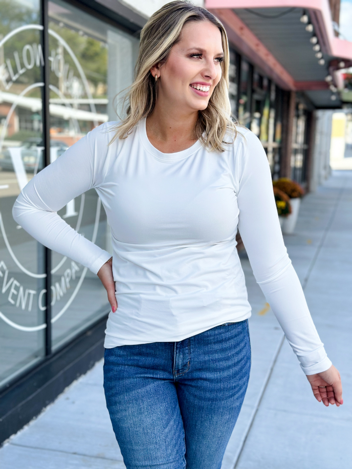 The Julie Top - White