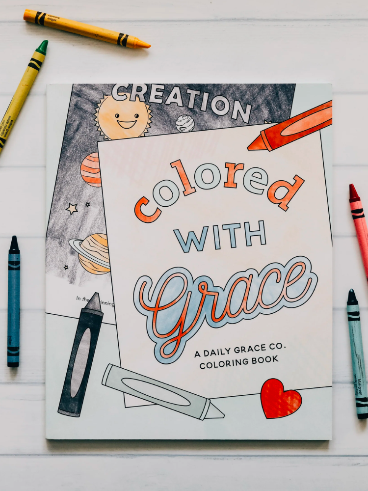 The Daily Grace - Colored With Grace | Kids Coloring Book