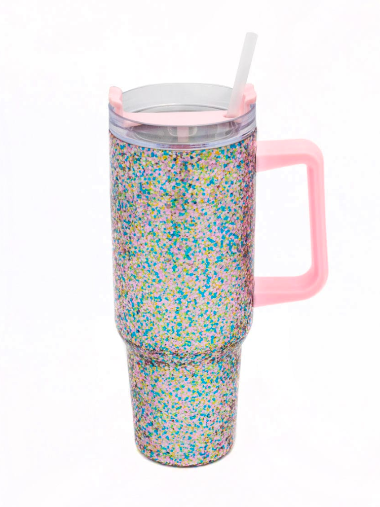 Glitter Party Stainless Steel Insulated Tumbler