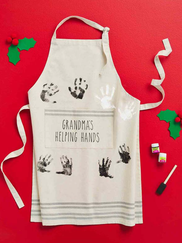 Grandma Handprint Apron Kit