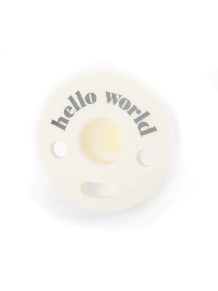 Bella Tunno Pacifier - Hello World