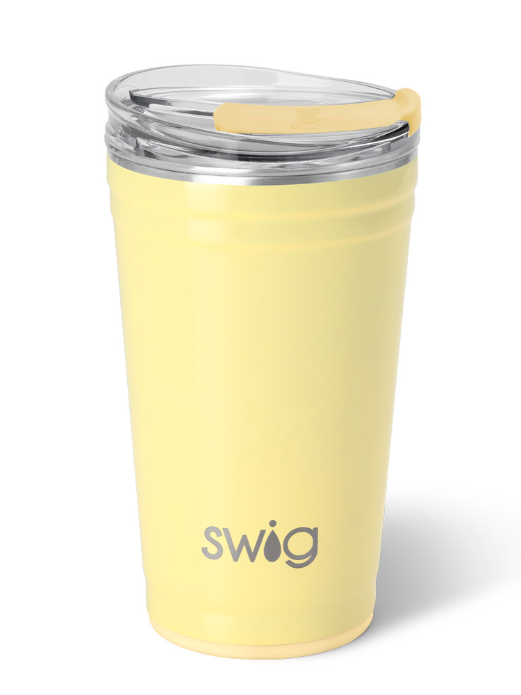 Swig Party Cup 24oz - Shimmer Buttercup