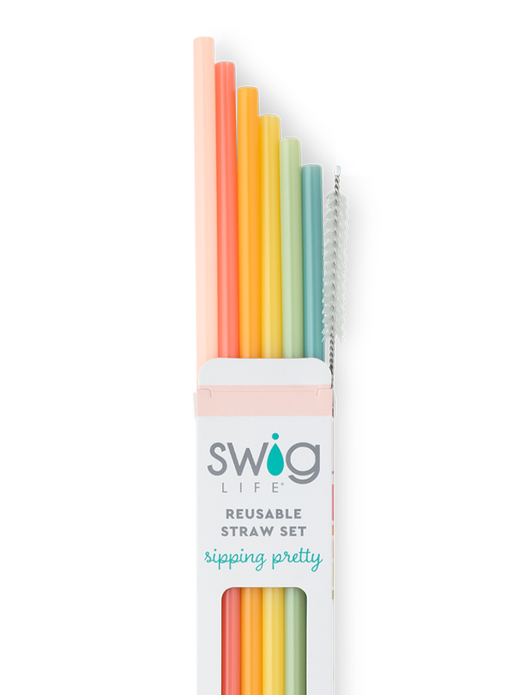 Swig Reusable Straw Set - Good Vibrations