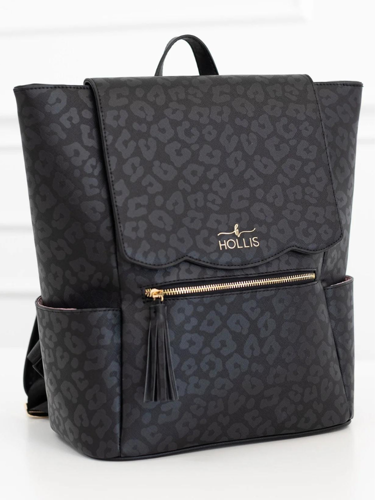 Hollis Frilly Full Size Backpack - Black