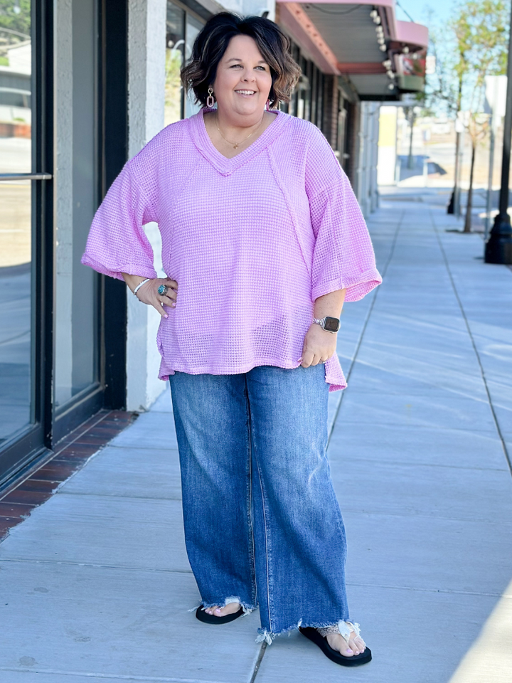 The Gianna Top - Bubble Pink