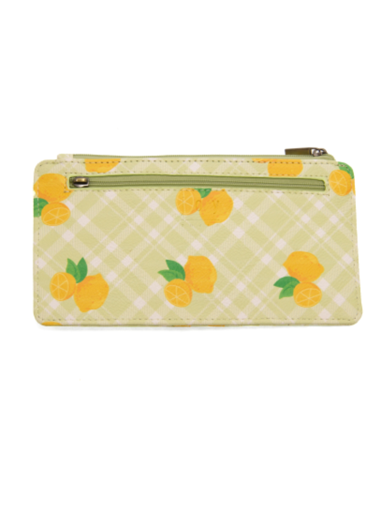 Joy Susan Kara Mini Wallet - Lemons On Lime