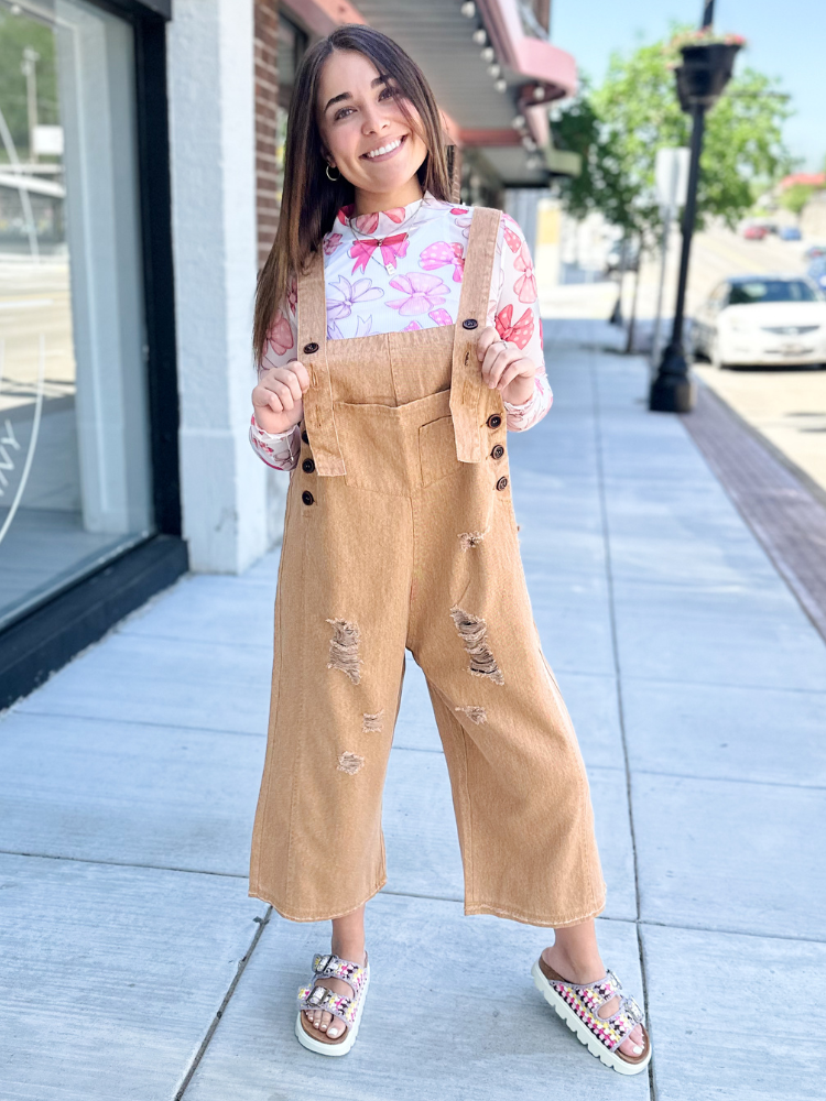 The Lilly Jumpsuit - Chai