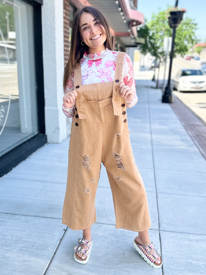 The Lilly Jumpsuit - Chai