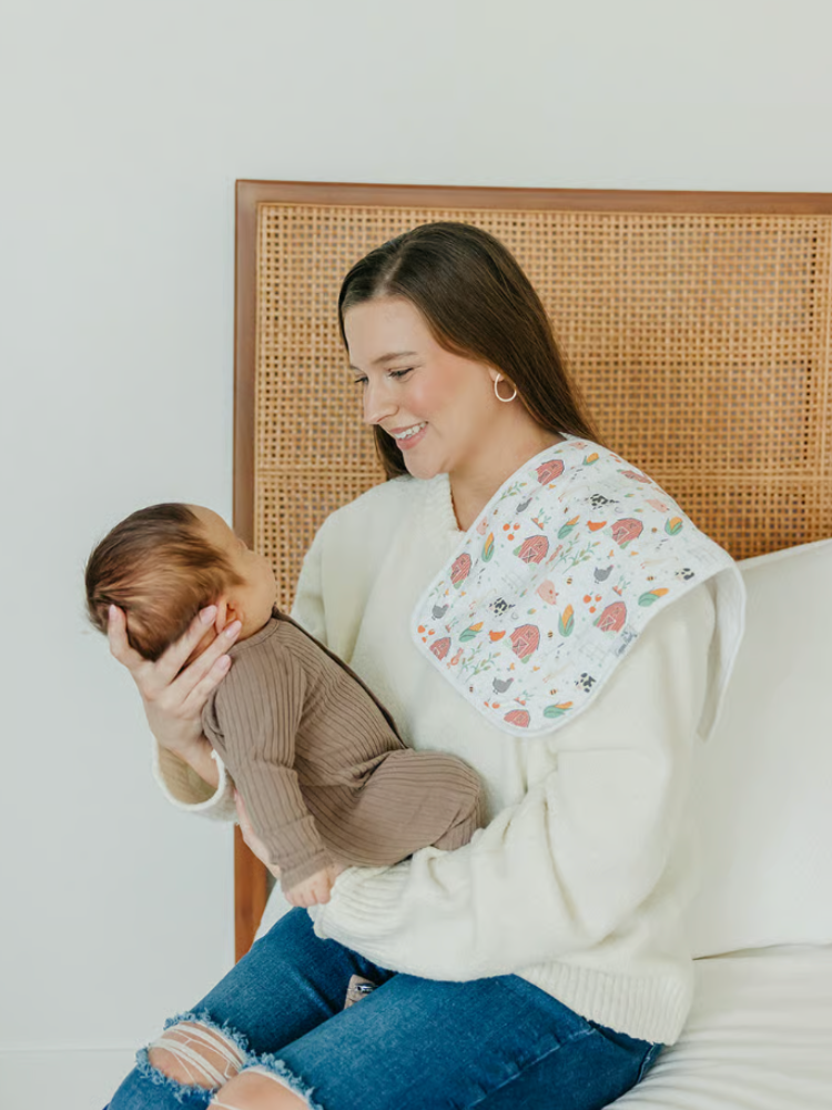 Copper Pearl Burp Cloth Set - Farmstead