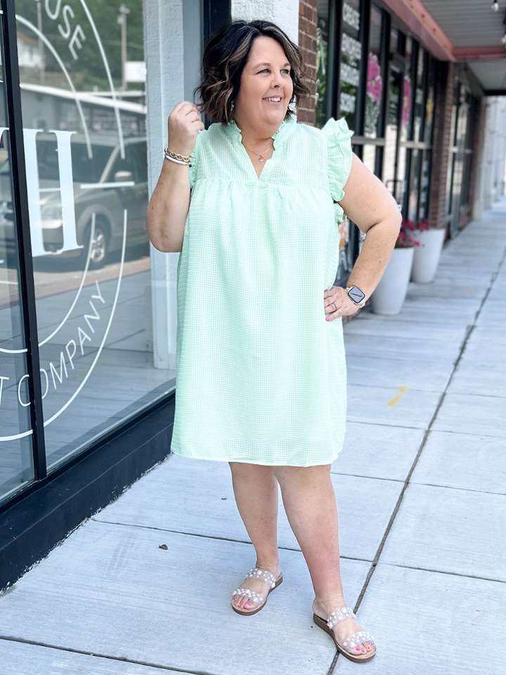 The Gracen Dress - Neo Mint