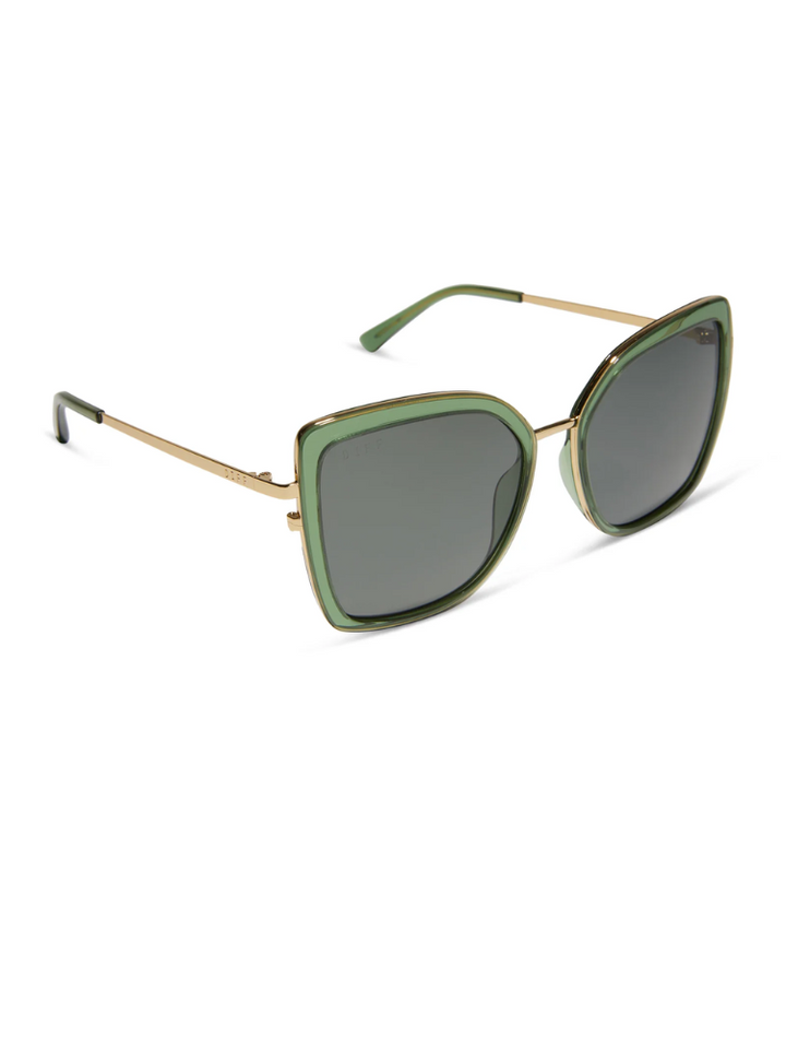 Diff Clarisse - Sage Crystal & Grey Polarized