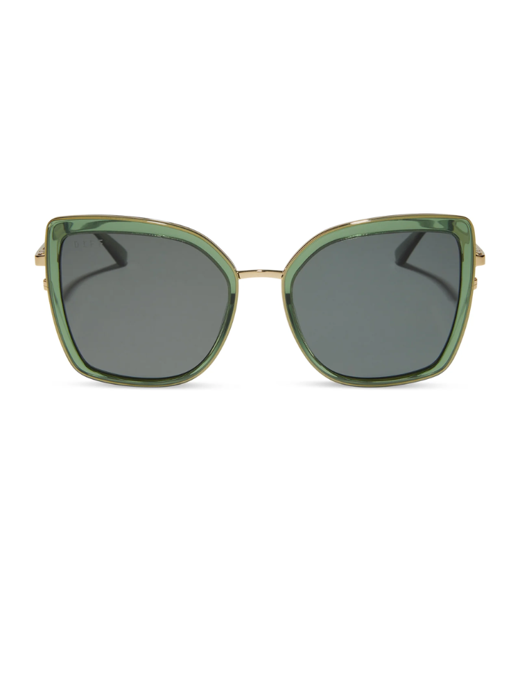 Diff Clarisse - Sage Crystal & Grey Polarized