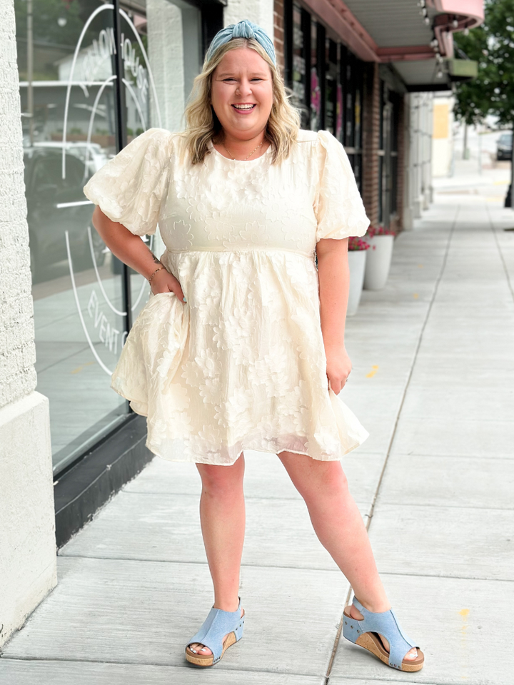 The Ottie Dress - Cream