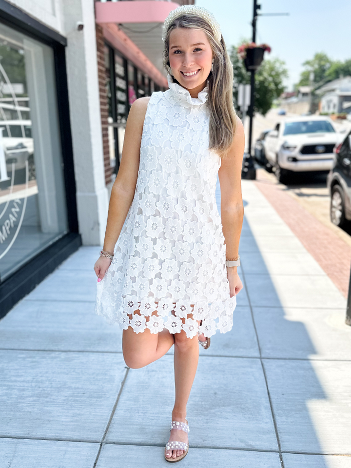 The Phoebe Dress - White