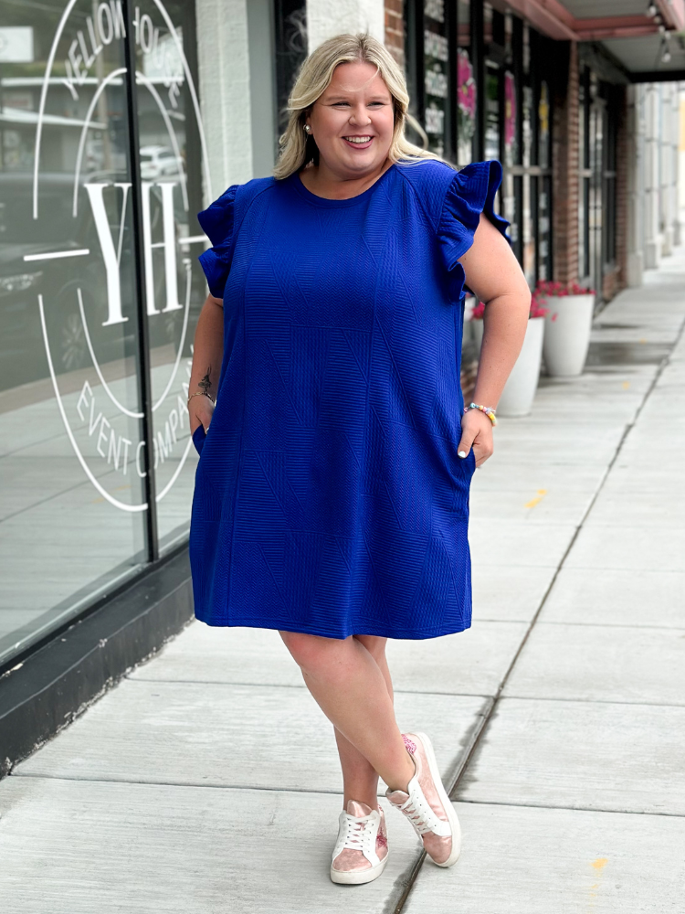 The Sienna Dress - Saphire