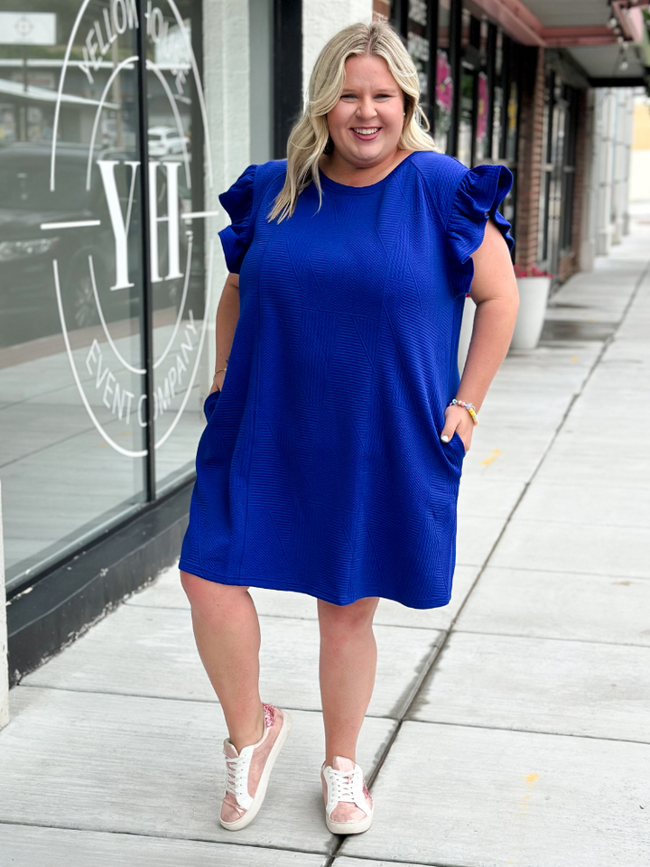 The Sienna Dress - Saphire