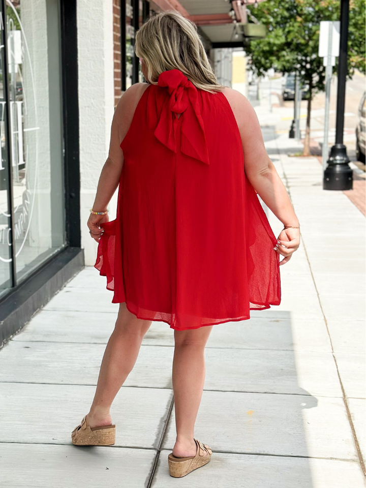 The Stephie Dress - Red