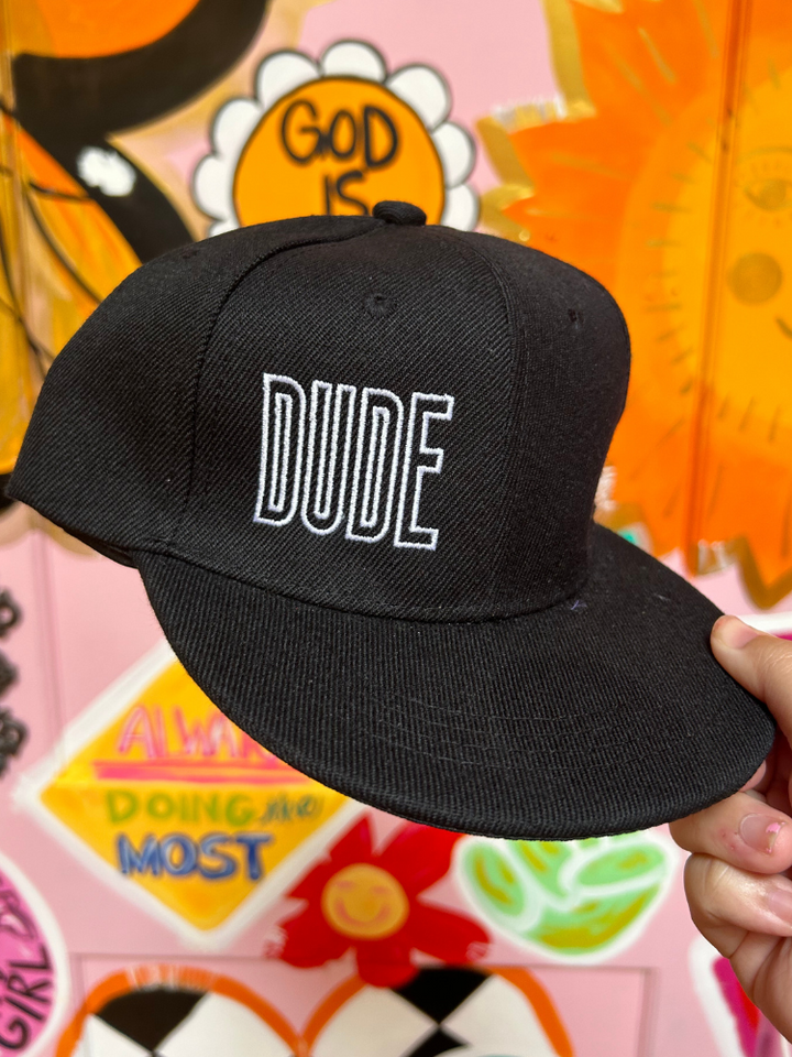 Dude Embroidery Hat