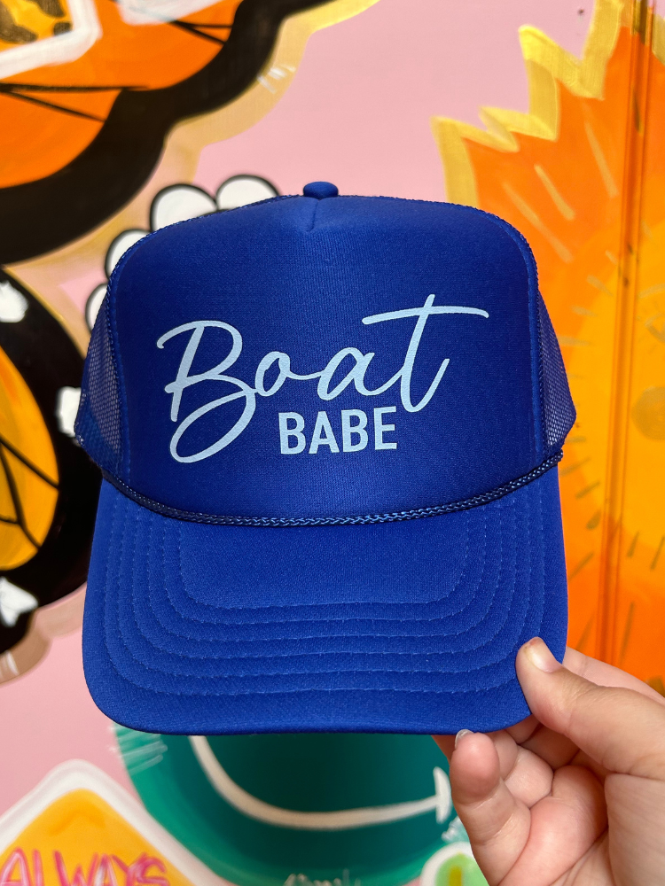 Boat Babe Trucker Hat