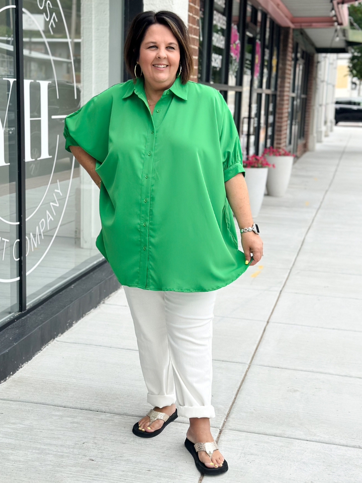 The Mindy Top - Green