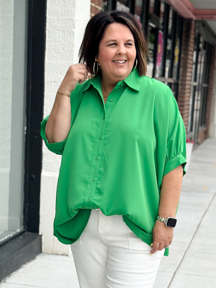 The Mindy Top - Green