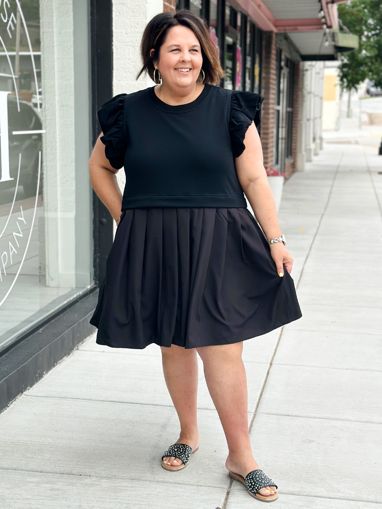 The Scottie Dress - Black