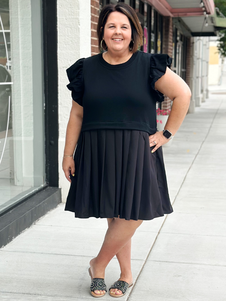 The Scottie Dress - Black