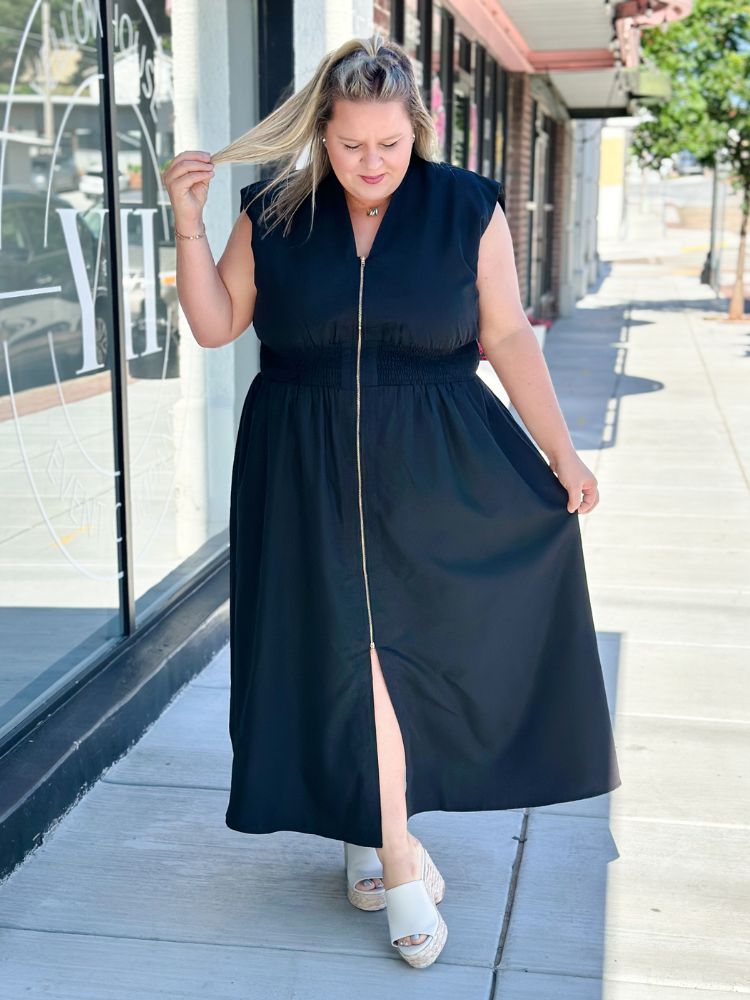 The Timmy Dress - Black